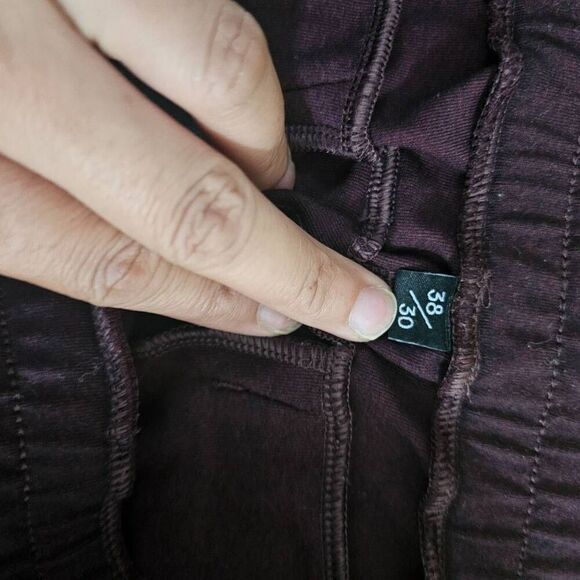 Public Rec Daymaker Pants Red Men's 38x30 Drawstring Joggers Comfort - Picture 4 of 7